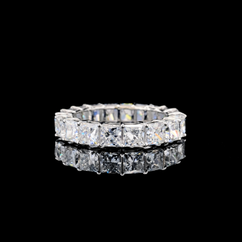 Lab-Grown Diamond Princess Cut Full Eternity Band