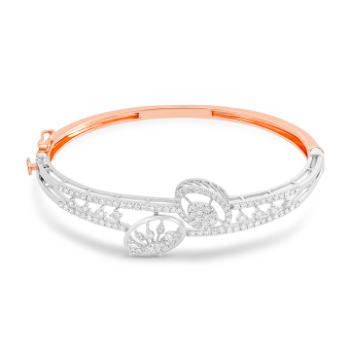 Stunning Daimond Bracelet in 14 K  Rose gold