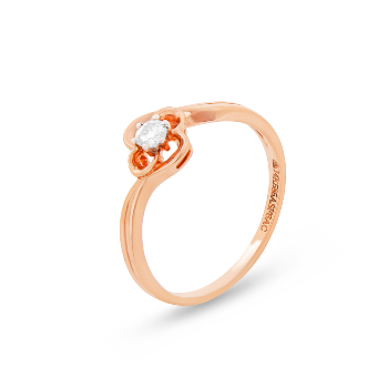 Floral Diamond Symphony Ring